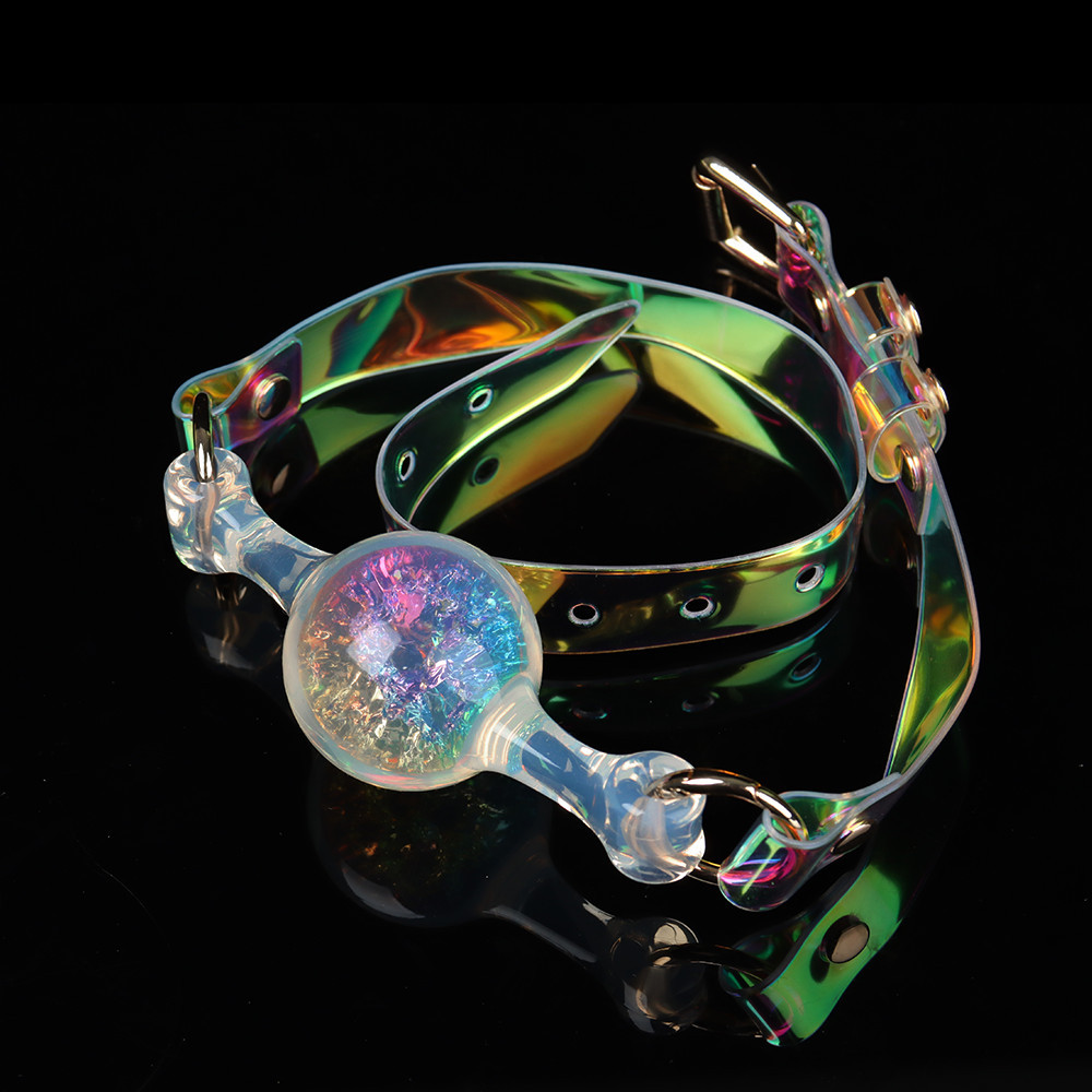 Crystal Breath Control Aesthetics · Bling Ball Gag-WeLovePlugs