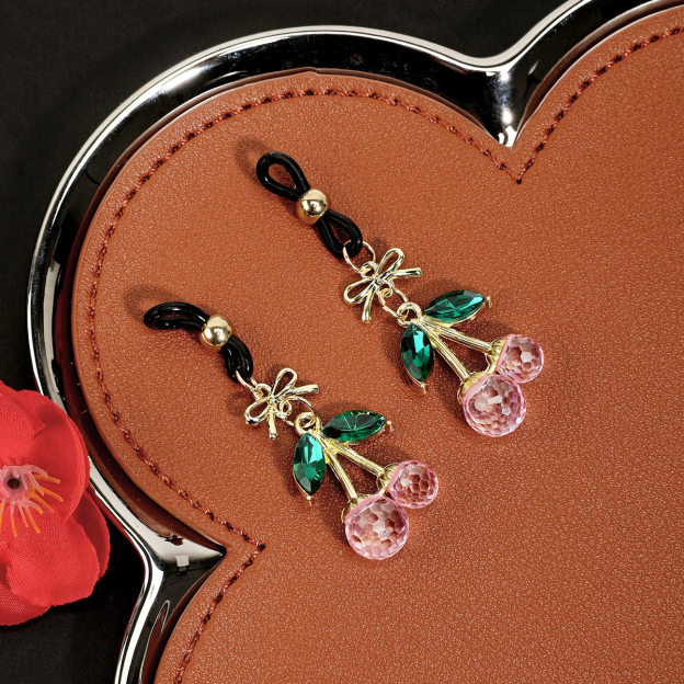 Cherry Nipple Rings (Non-Piercing) - image 2