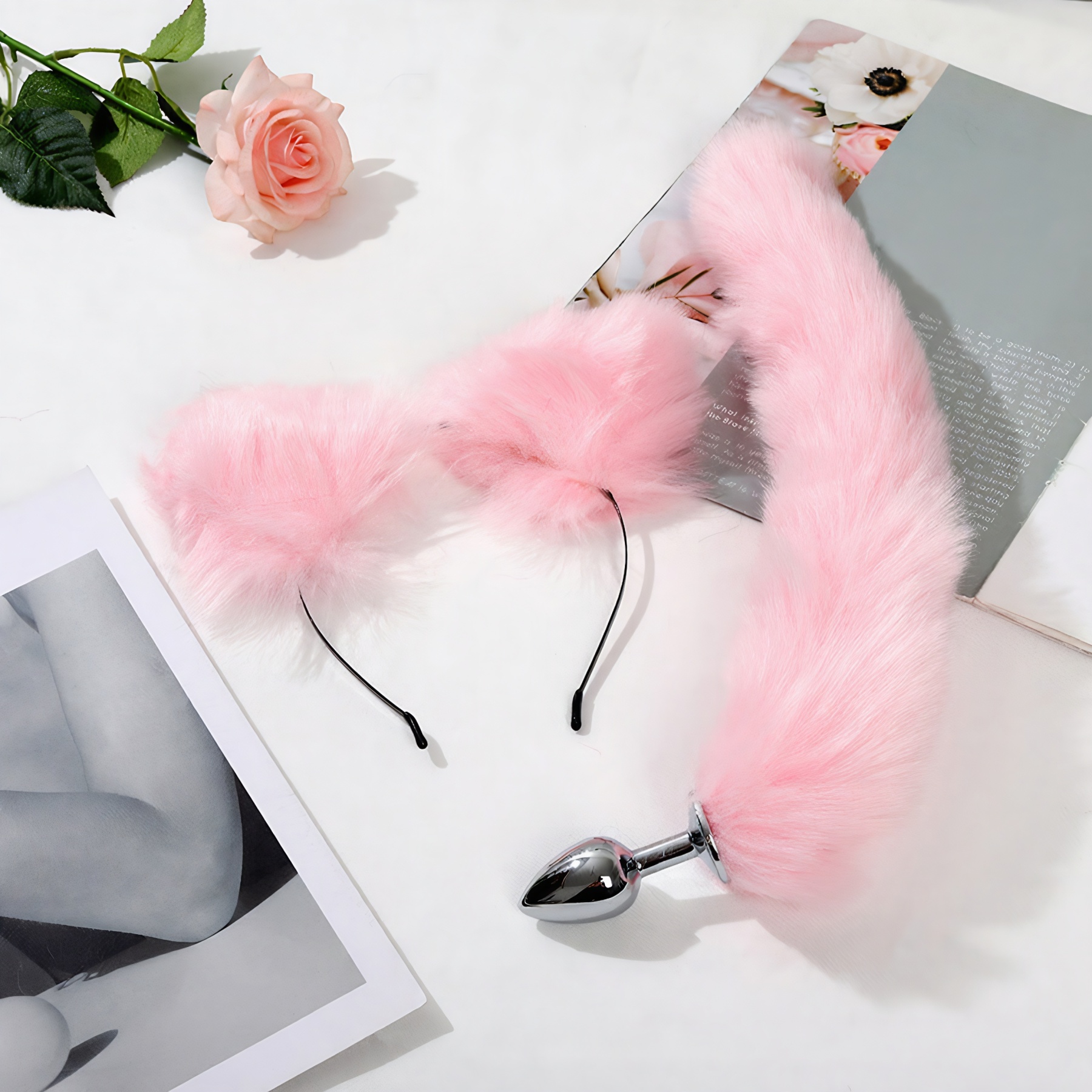 Multicolored Tail & Ears Pet Sets - H - image 8