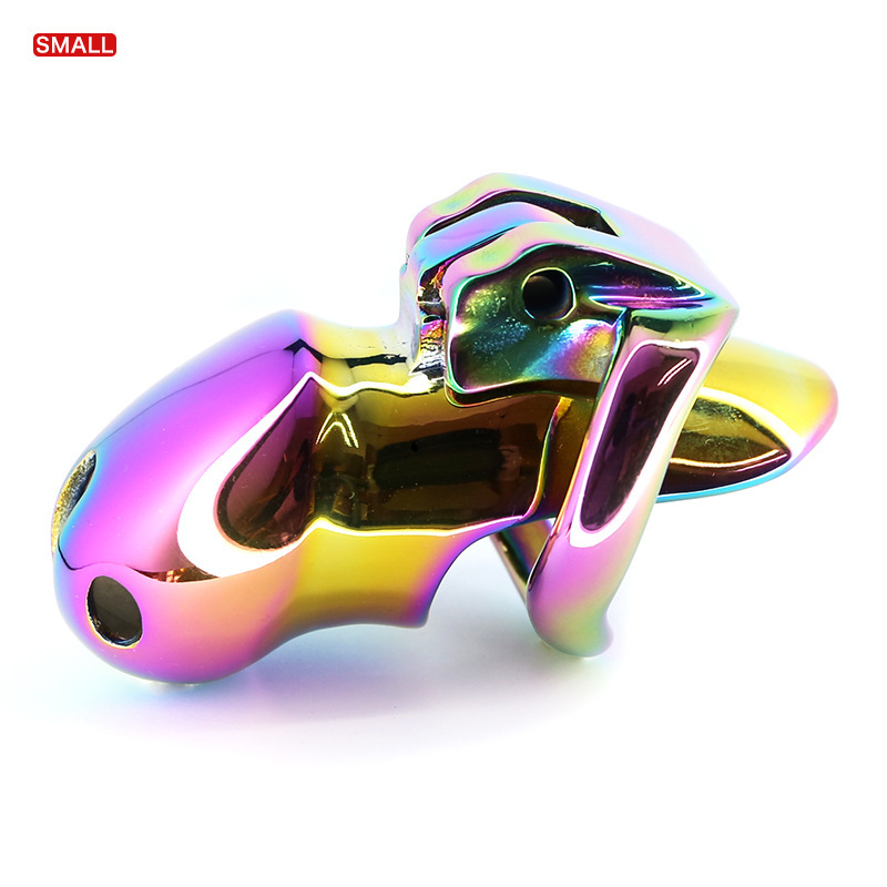 Rainbow HT-V3 Stainless Steel Male Chastity Device -WeLovePlugs
