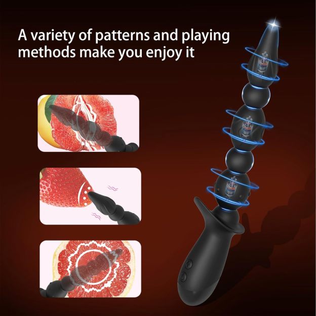 Triple Motor Anal Vibrator – 10 Speed