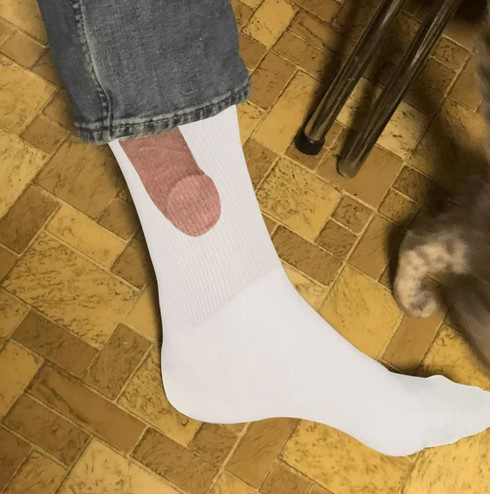 Funny Penis Socks -WeLovePlugs