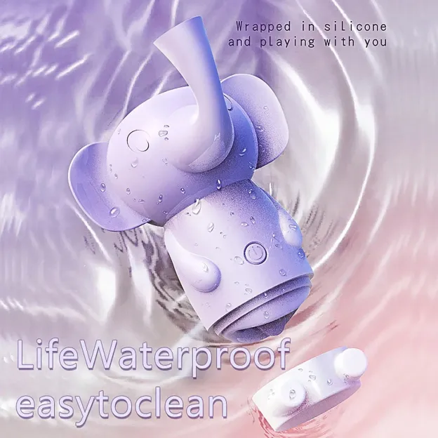 Mini Elephant Cute Vibrator – Pocket Pleasure with Big Power-WeLovePlugs
