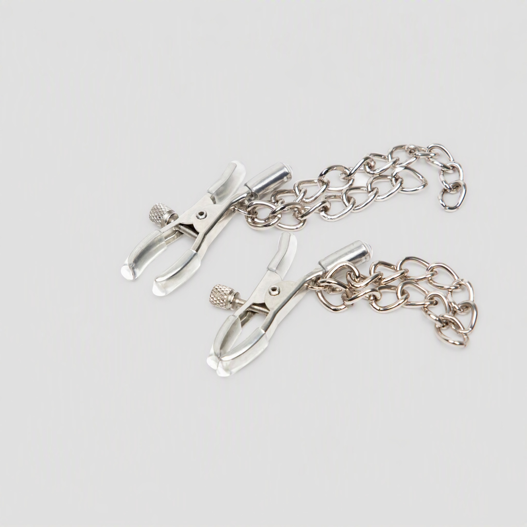 Spiked Chain Adjustable Nipple Clamps - image 4