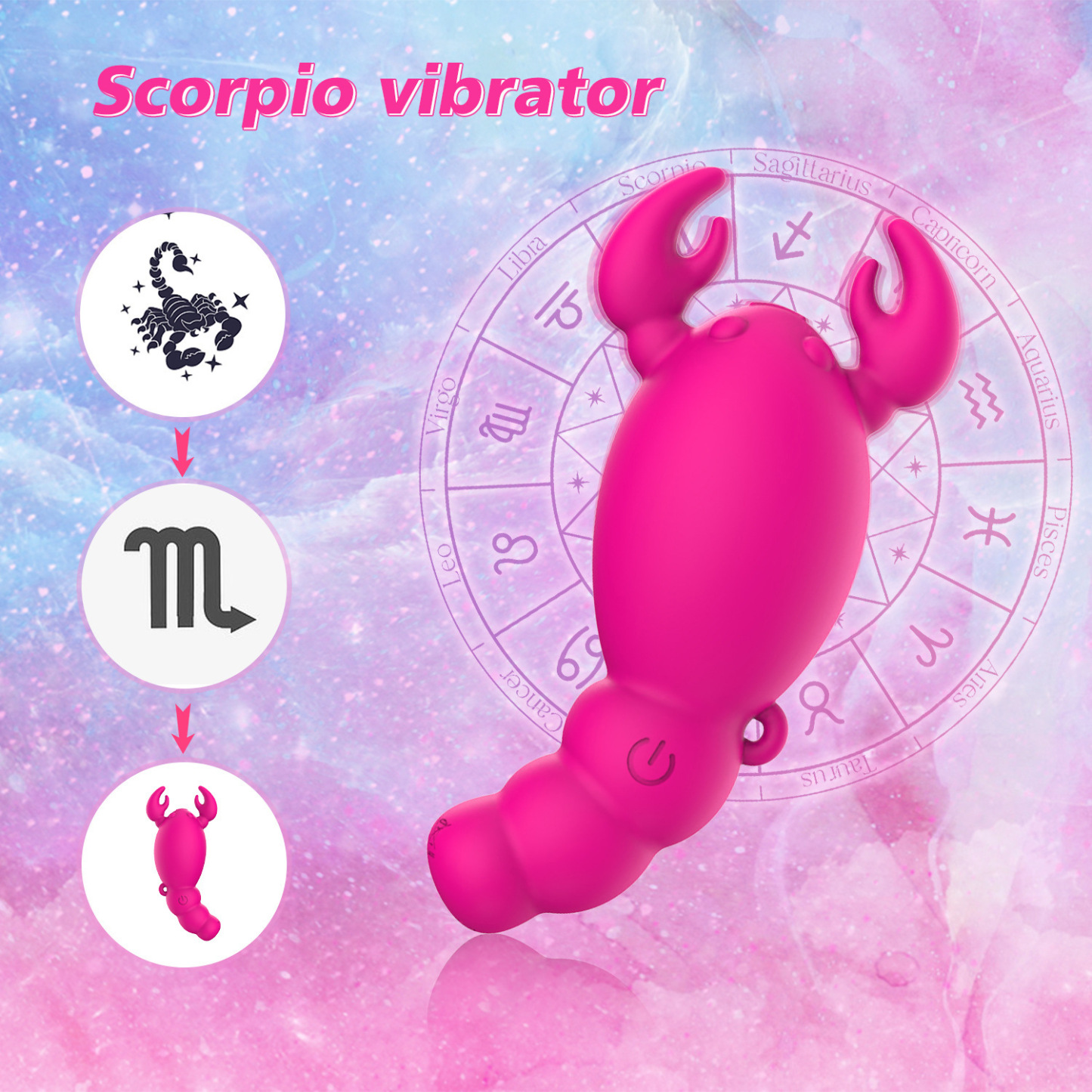 Scorpio Vibrator Intimate Massager-WeLovePlugs