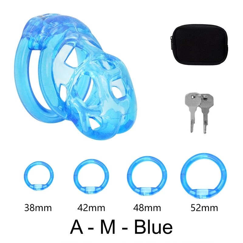 High Quallity 3D Print Breathable TPE Chastity Cage-WeLovePlugs