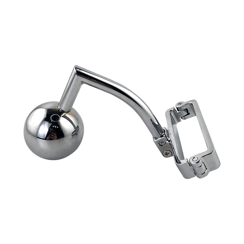 Stainless Steel Scrotum Clamp with Anal Butt Plug - image 7