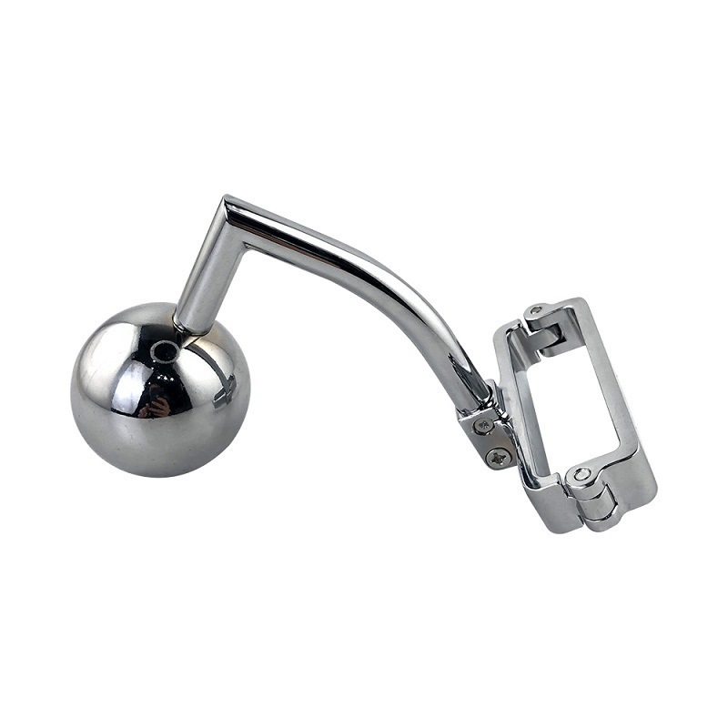 Stainless Steel Scrotum Clamp with Anal Butt Plug - image 7