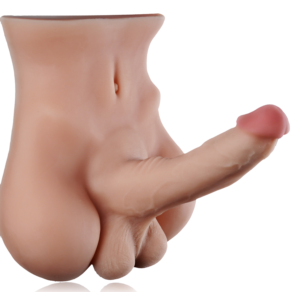 Lifelike Men's Torso for Women – Realistic Cock & Anal Experience