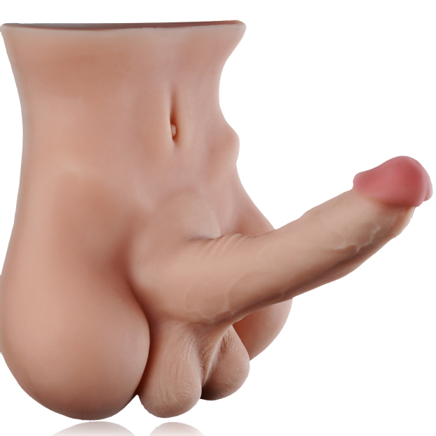 Lifelike Men's Torso for Women – Realistic Cock & Anal Experience
