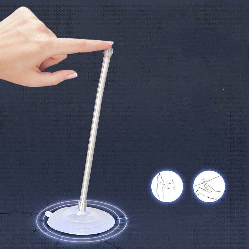 Urethral Sound with Suction Cup Base -WeLovePlugs