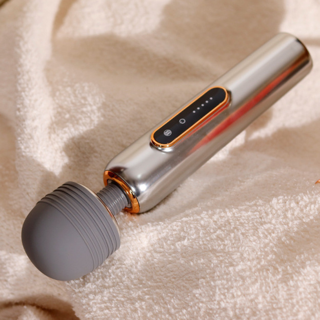 Wand Massagers Shining Metallic luster Recargable-WeLovePlugs
