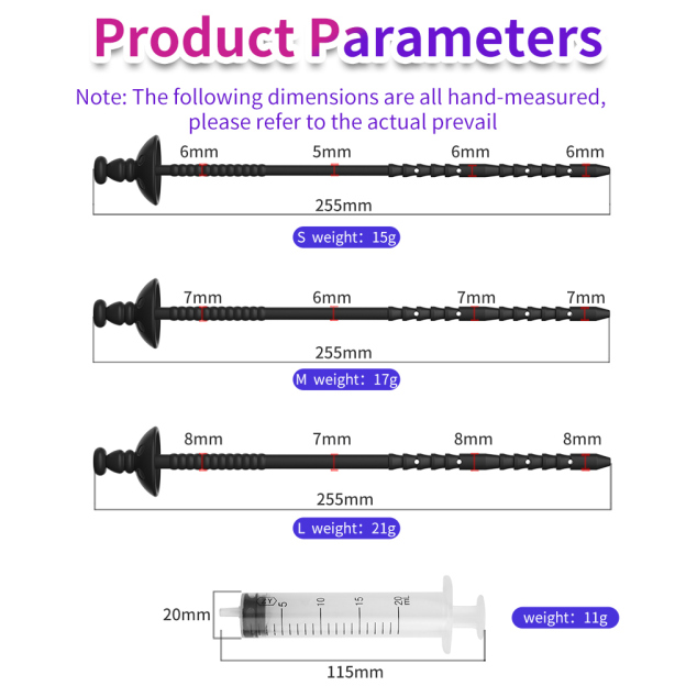Penis Stretcher & Hollow Urethral Souding Dilator-WeLovePlugs