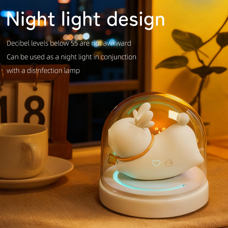 Elk Glow Dual-Stim Night Light Suction & Vibration Massager with UV Sanitize Mode - image 4