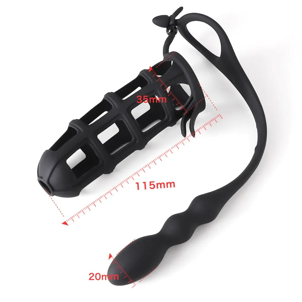 "Lock and Load" - Cock Ring & Anal Plug -WeLovePlugs