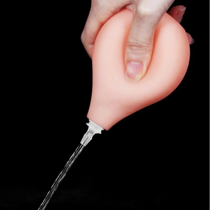 Ealistic Suction Cup Dildo With Squeezable Bulb - image 7