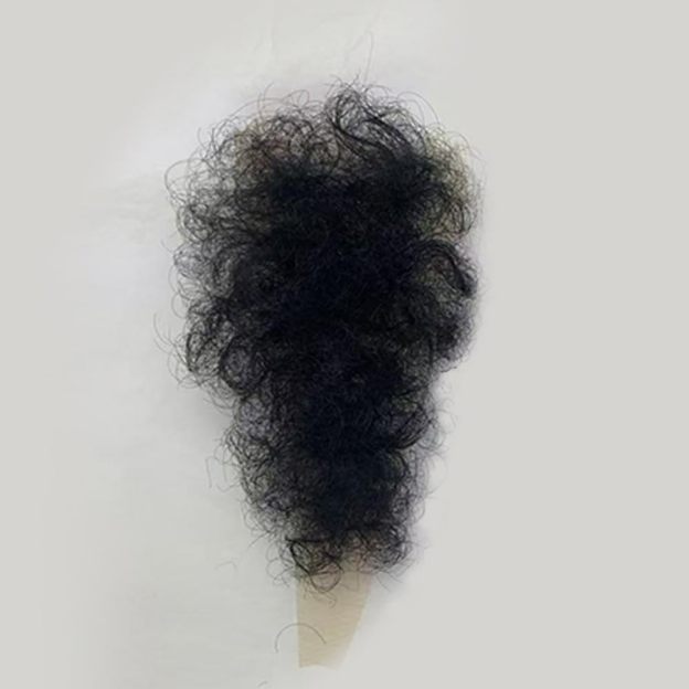 Lifelike Artificial Hair - Black - image 1