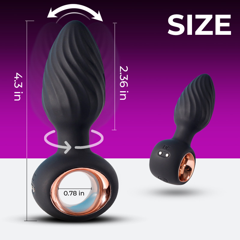 Silicone Vibrating Anal Plug With 9 Modes - image 5