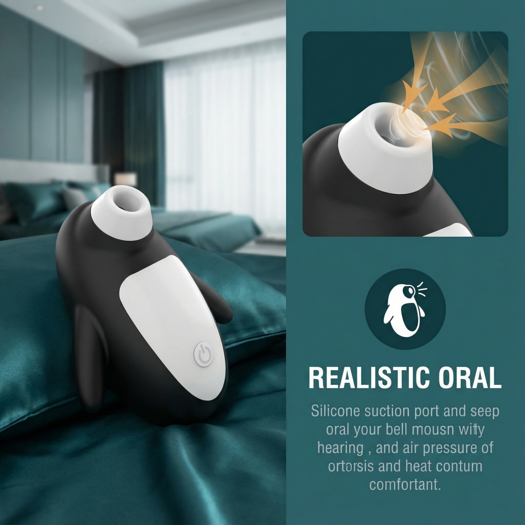 Penguin Clit Sucking Massager - image 2