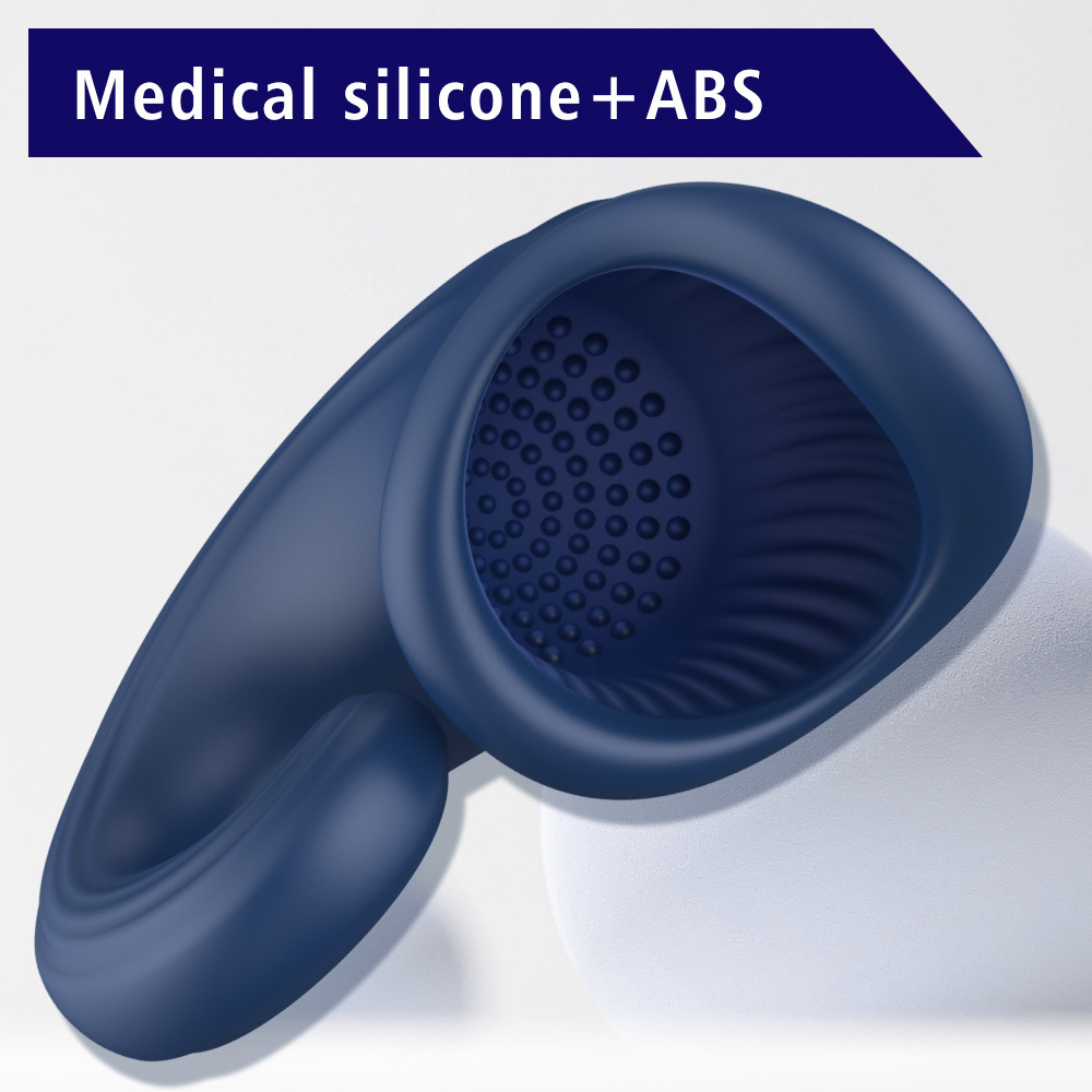 Horn Shape Penis Stimulator Stroker Cock Trainer -WeLovePlugs