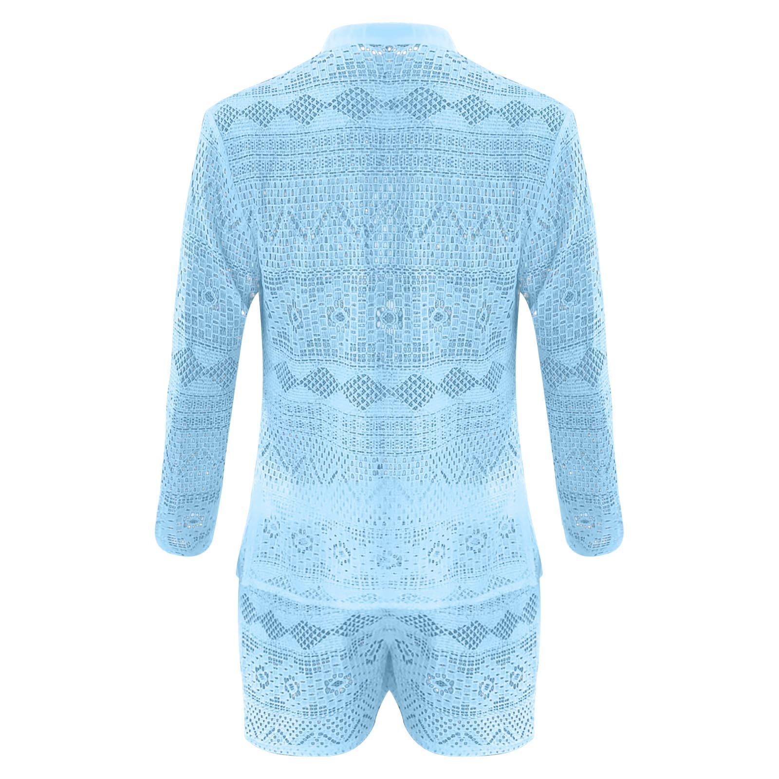 Lace Shirt Sets - image 15