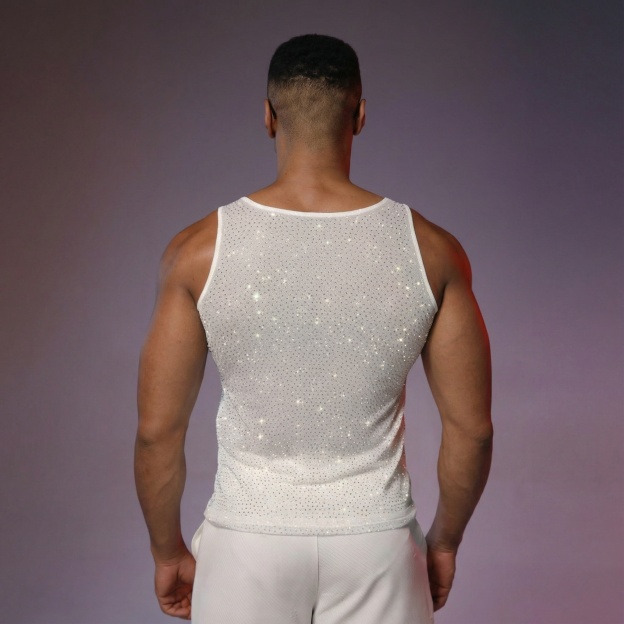 Starluxe Mesh Sparkle Top – Style G - image 3