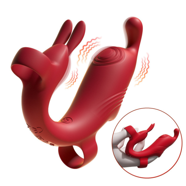 Orgasm Finger Vibrator G-spot Clitoral Stimulator - Red - image 6