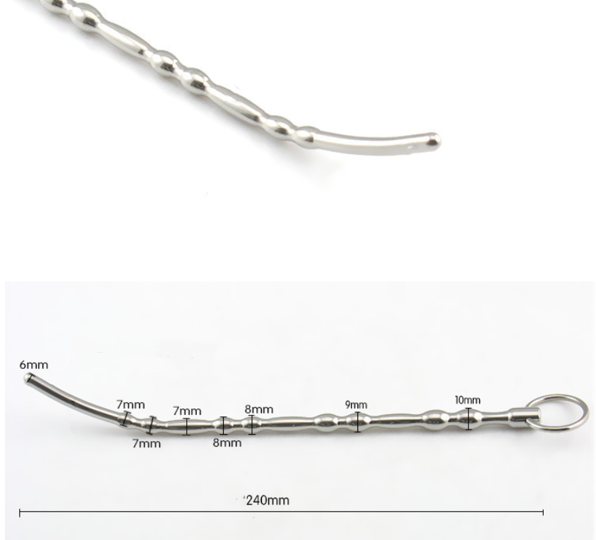 240mm Hollow Urethral Sound (with Optional Electric Power Box ) -WeLovePlugs