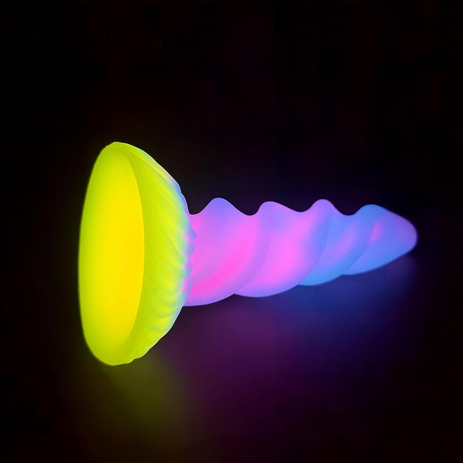 8.58'' Fantasy Monster Dildo with Multi-Texture Design & Glow-in-the-Dark Effect - image 1