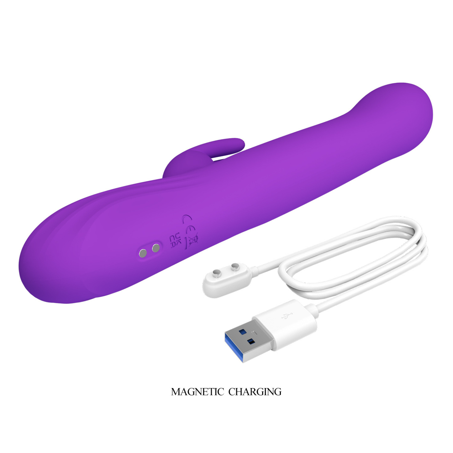 Dual Stimulation Rabbit Vibrator with LED Display - image 4