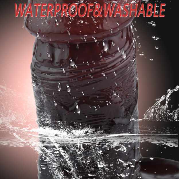 SensuSheath Realistic Black Big Penis Sleeve-WeLovePlugs