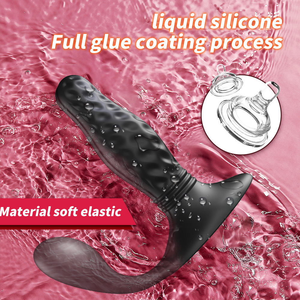 OrgasmoWave - Remote Control 3-in-1 Butt Plug Prostate Massager