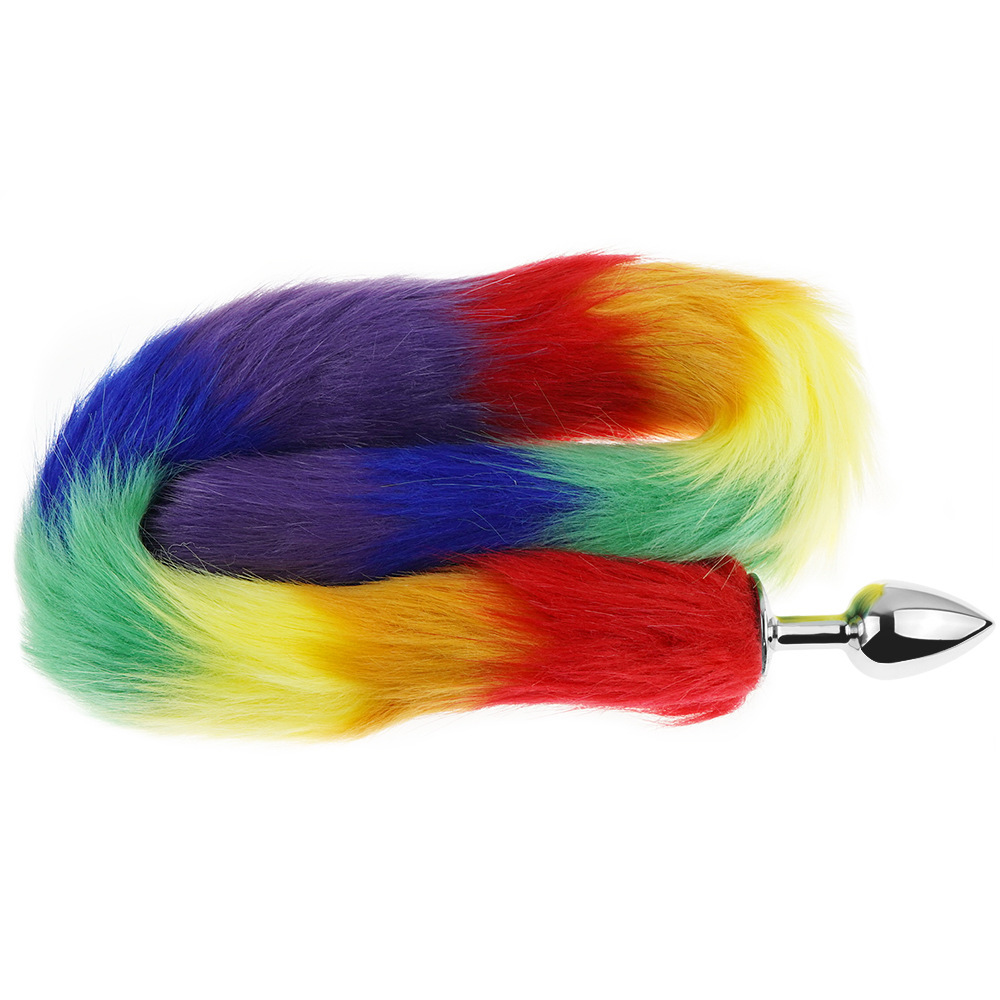 26.38'' Slim Fox Tail Butt Plug – 1.10'' - image 2