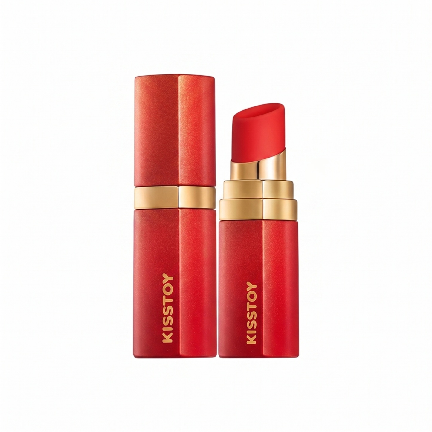 BOBO Kiss Mini Lipstick Vibrator - Red - image 7