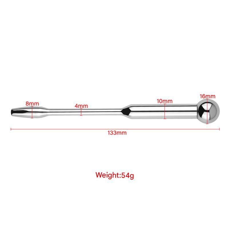 Beaded Design Solid Stainless Steel Urethral Sounds Plug-WeLovePlugs