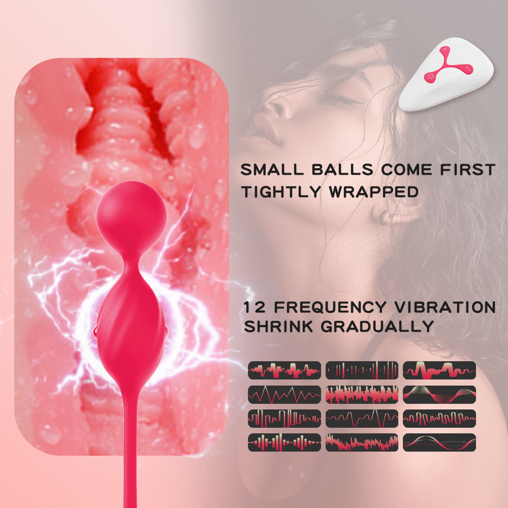 Remote Vibrating Kegel Balls for Women -WeLovePlugs
