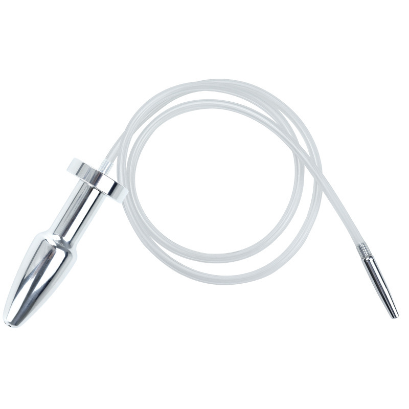 Butt Plug + Urethral Sound Catheter -WeLovePlugs