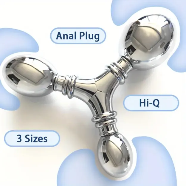 Tri-Ball G-Spot Anal Plug - image 3