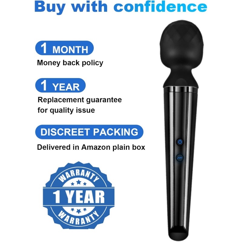 Powerful Cordless Silicone Wand Massager for Full-Body Relief-WeLovePlugs