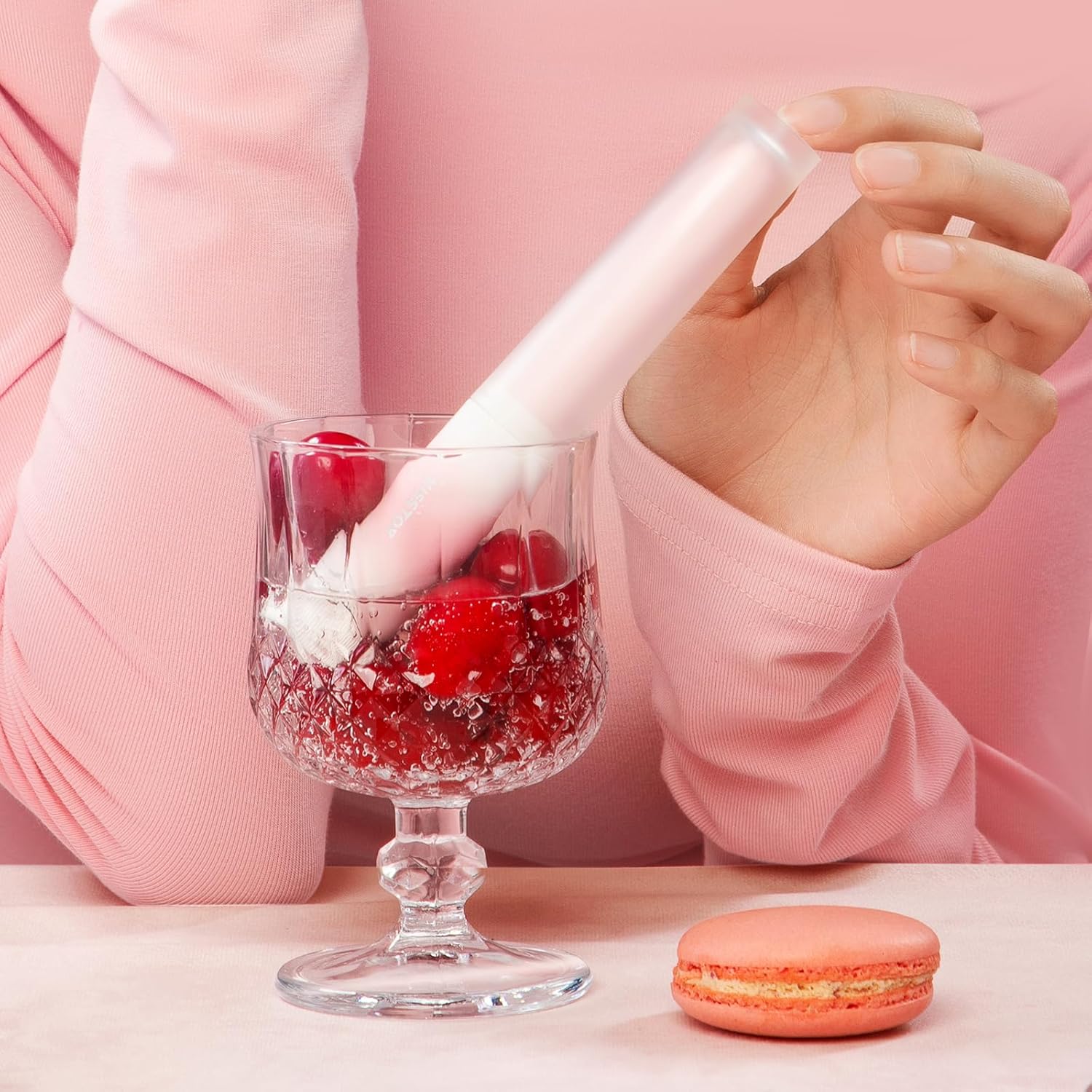 Pop Cherry Mini Lipstick Vibrator - image 4
