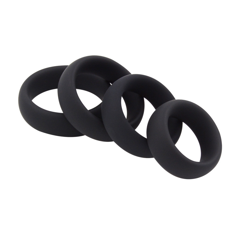 The C-Rings Premium Silicone Cock Ring Set