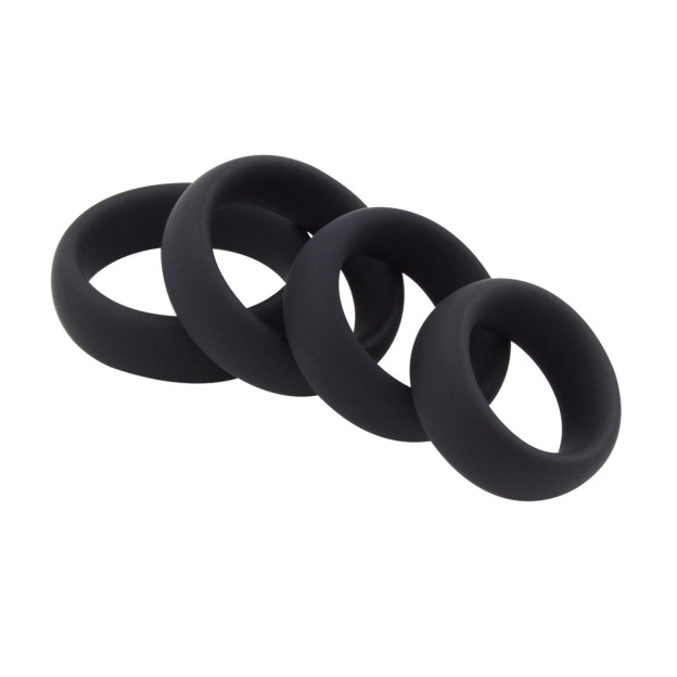 The C-Rings Premium Silicone Cock Ring Set 