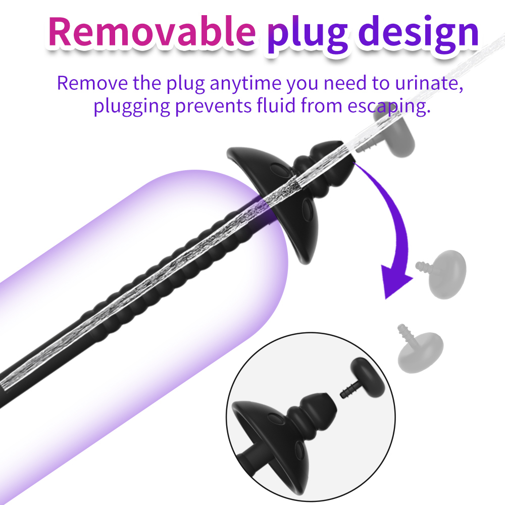 Penis Stretcher & Hollow Urethral Souding Dilator-WeLovePlugs