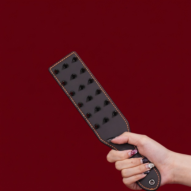 Color-Changing Studded Leather Paddle - Regular - image 1