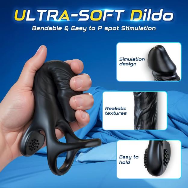 3-in-1 App-controlled Penis Sleeve - image 5