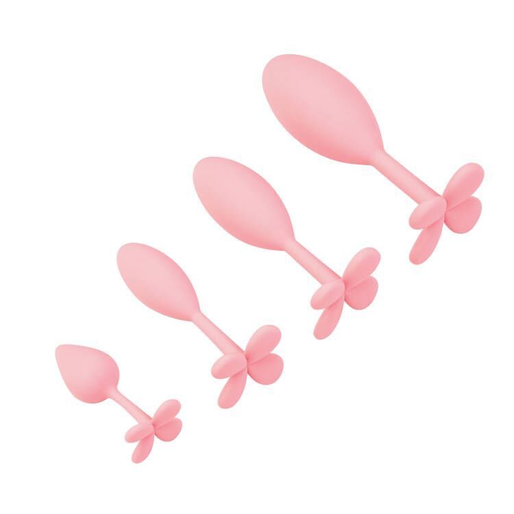 Four Leaf Clover Anal Plugs Trainer Sex Toy 
