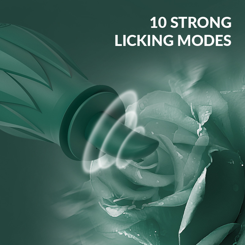 USB Charging Clitoris & Nipple Licking Sucking Vibrator -WeLovePlugs