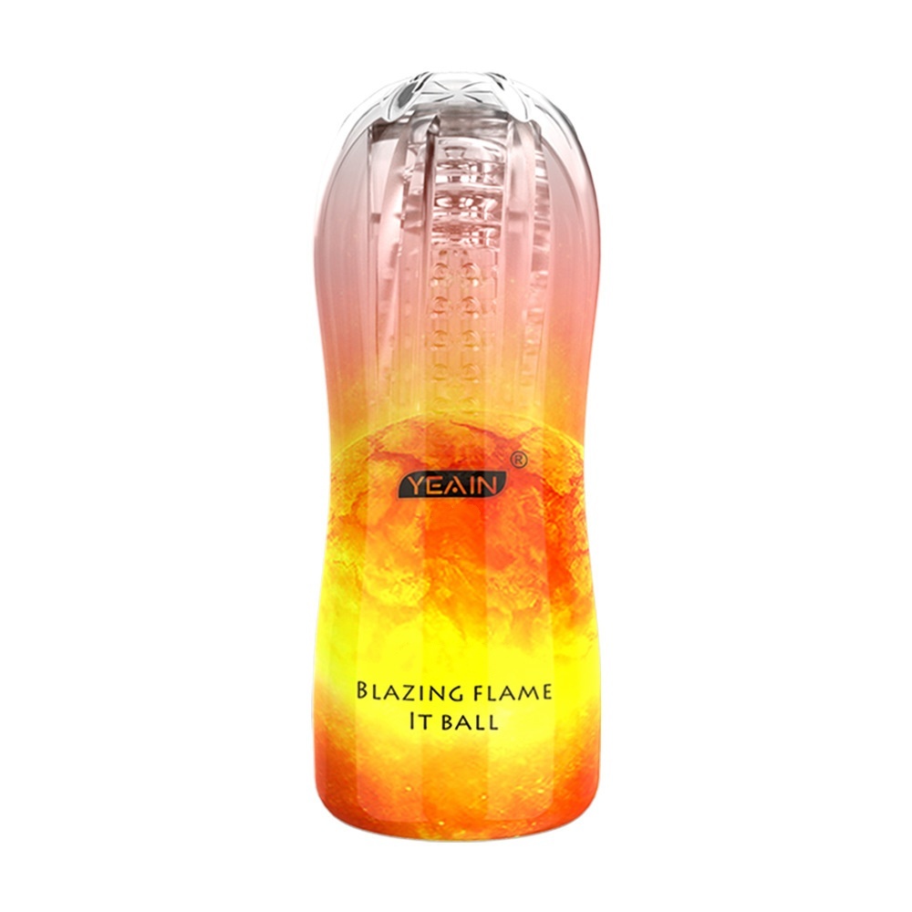 Male Masturbator Cup Soft Silicone Massager for Men Toys-Blue With Vibrations-WeLovePlugs