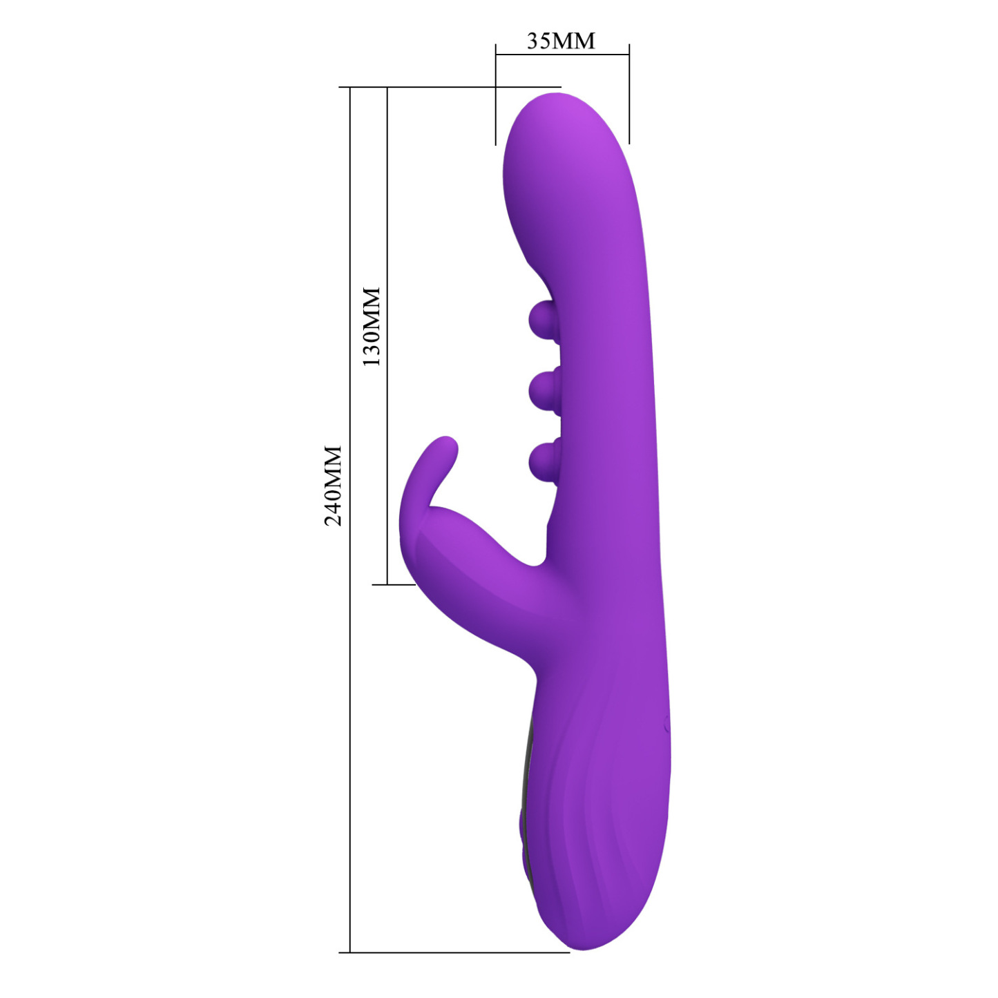 Dual Stimulation Rabbit Vibrator with LED Display - image 6