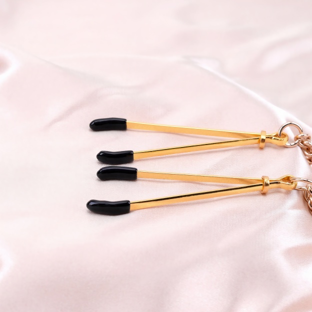 Sexy Crystal Bunny Nipple Clamps - image 2